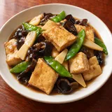 Illustrative image of Bean Curd with Brown Sauce