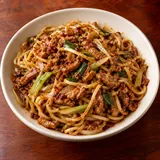 Illustrative image of Szechuan Spicy Noodles with Pork