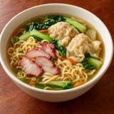 Illustrative image of S5 Roast Pork Wonton and Vegetable