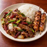 Illustrative image of D8 Szechuan Spicy Beef