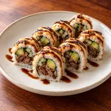 Illustrative image of Beef Teriyaki Maki
