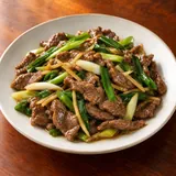 Illustrative image of Beef with Ginger & Scallion