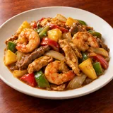 Illustrative image of Satay Three Delight