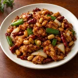 Illustrative image of Szechuan Spicy Chicken With Peanut