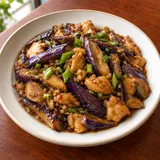 Illustrative image of Chicken with Chinese Eggplant