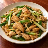 Illustrative image of Chicken with Ginger and Scallion