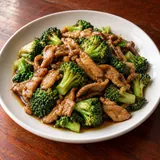 Illustrative image of Pork with Broccoli