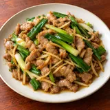 Illustrative image of Pork with Ginger & Scallion